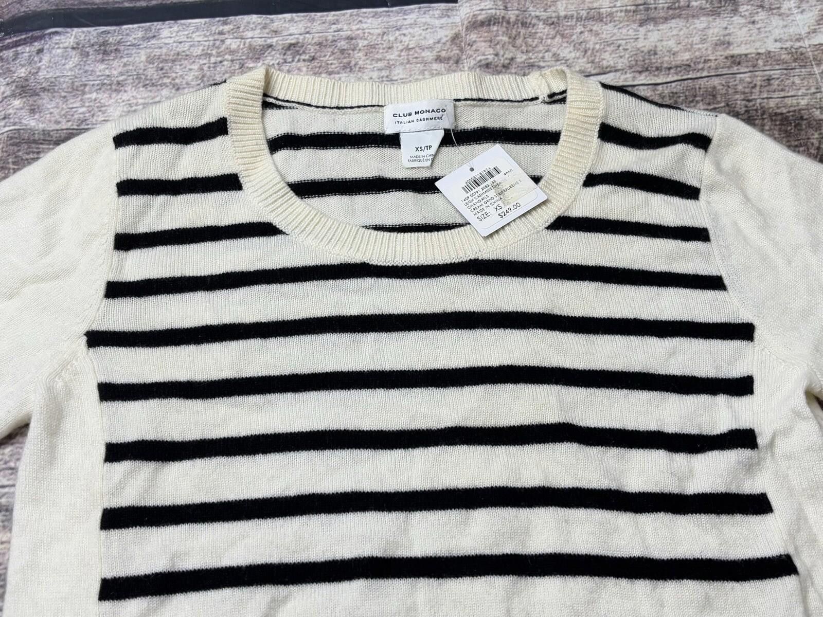 Club Monaco Club Monaco Sweater Womens XS Italian Leigh Cashmere $249 Size XS / US 0-2 / IT 36-38 - 4 Thumbnail