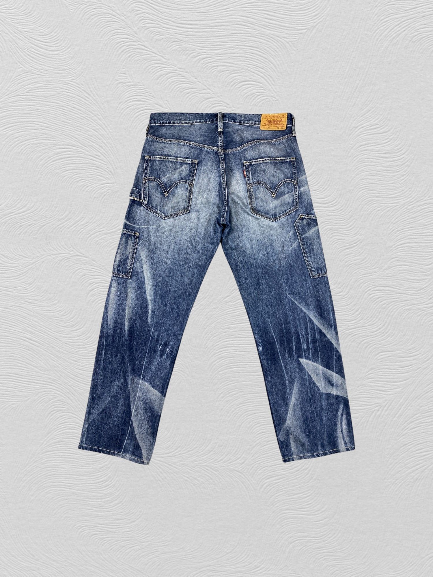 Levi's Vintage Levi's 203 Denim 33 x 28 -JN527 Size US 33 - 2 Thumbnail