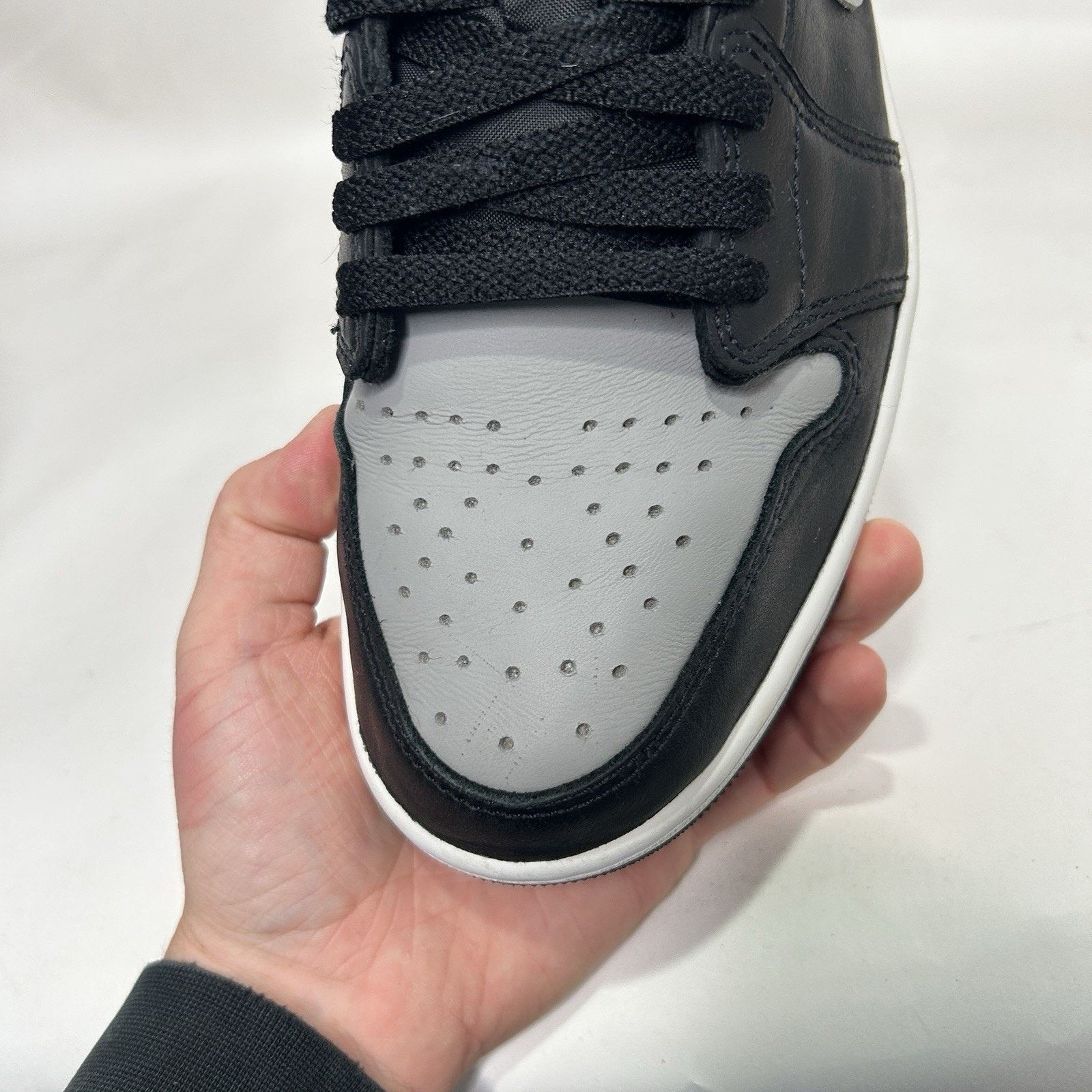 Jordan Brand Nike Air Jordan 1 Retro Low OG "Shadow/Black Grey” Size US 10.5 / EU 43-44 - 7 Thumbnail