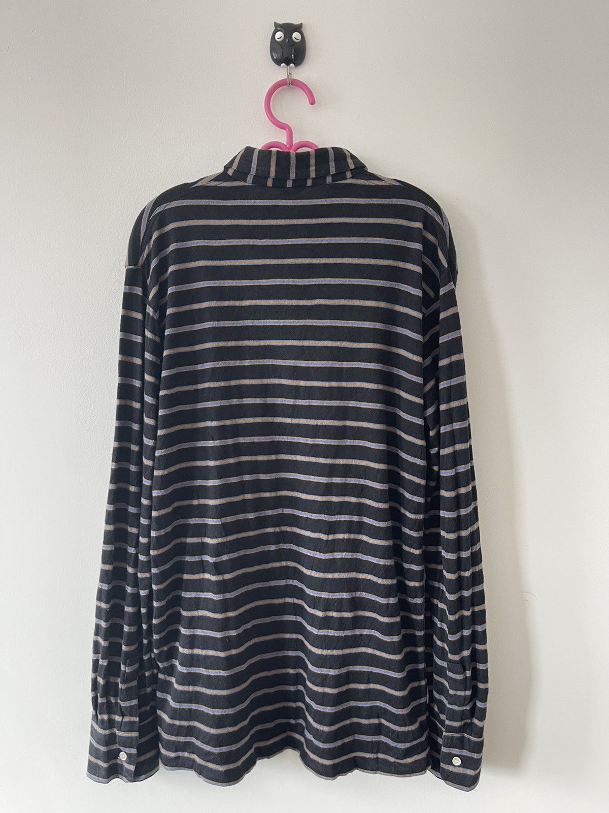 Christian Dior Monsieur Rare Vintage CHRISTIAN DIOR MONSIEUR Striped Polo Tee Size US L / EU 52-54 / 3 - 7 Thumbnail