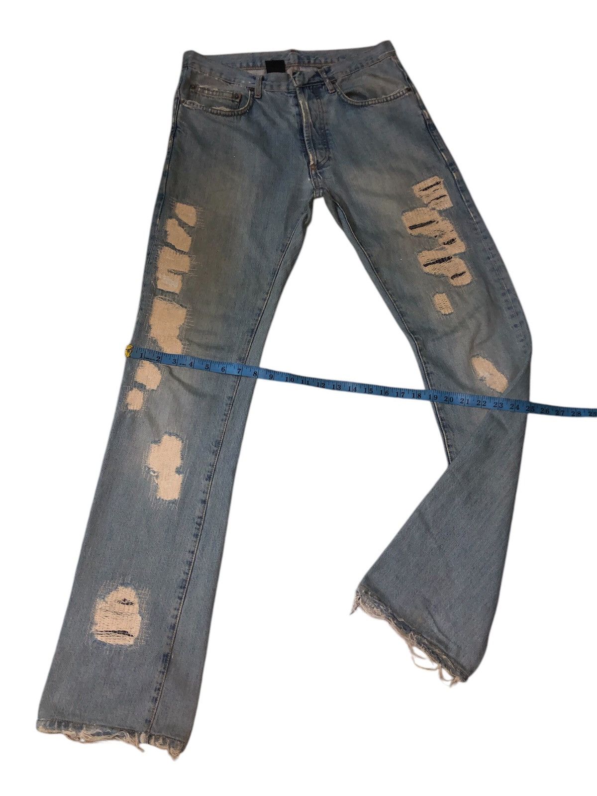Dior × Hedi Slimane Vintage Dior Denim Jeans Size US 30 / EU 46 - 14 Thumbnail
