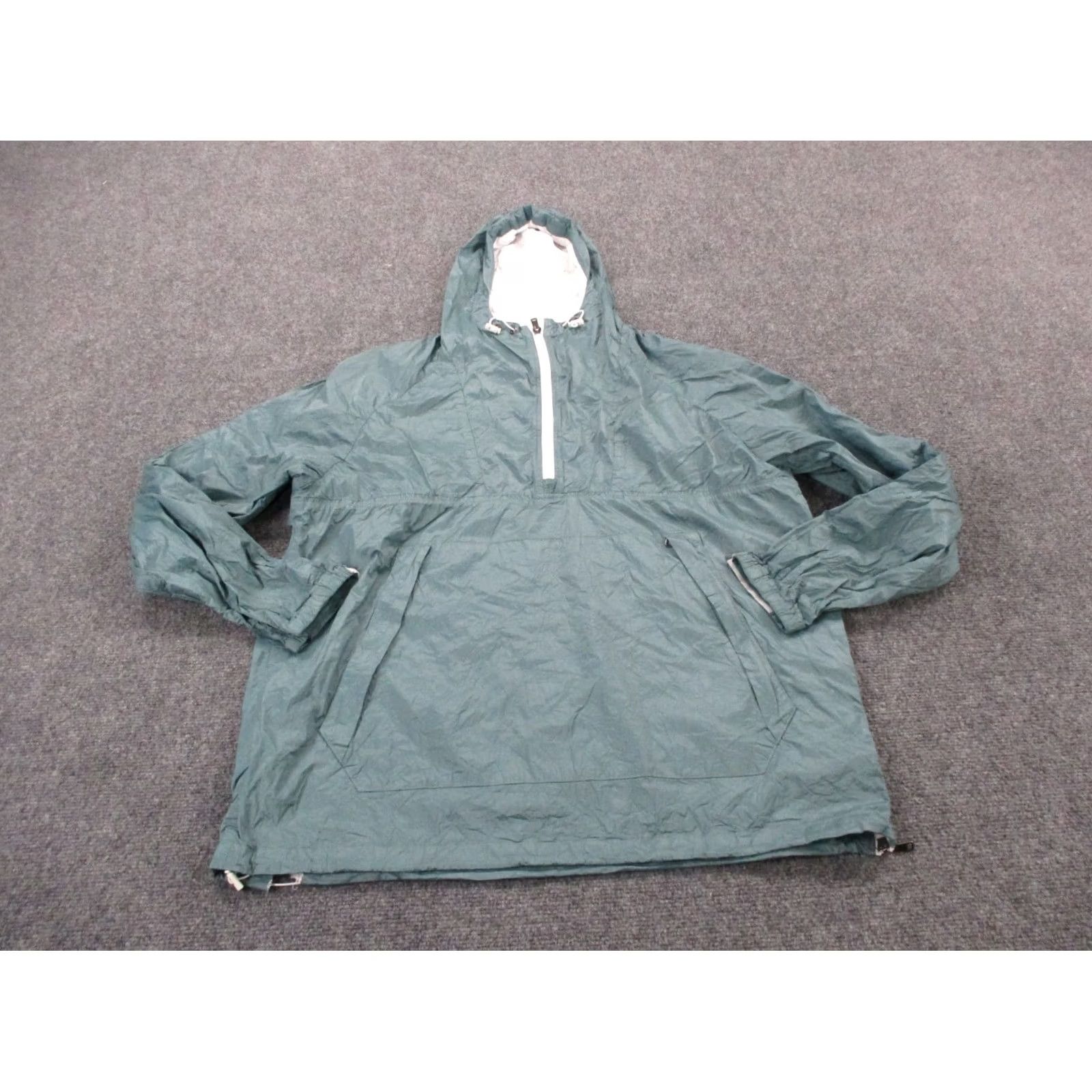 Todd Snyder Todd Snyder Jacket Mens L Green Windbreaker Hooded 1/4 Zip Zipped Pockets Lightweight Stretch Hiking Golf USA Made Size US L / EU 52-54 / 3 - 2 Thumbnail
