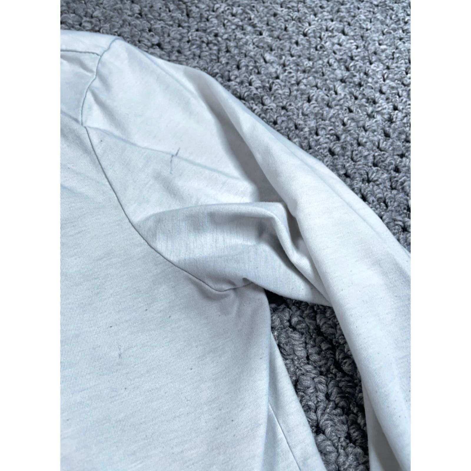 Cuts Cuts T-Shirt Henley Adult Small Gray Long Sleeve Curved Hem Elongated Pyca Pro Cotton Polyester Spandex Size US S / EU 44-46 / 1 - 7 Thumbnail