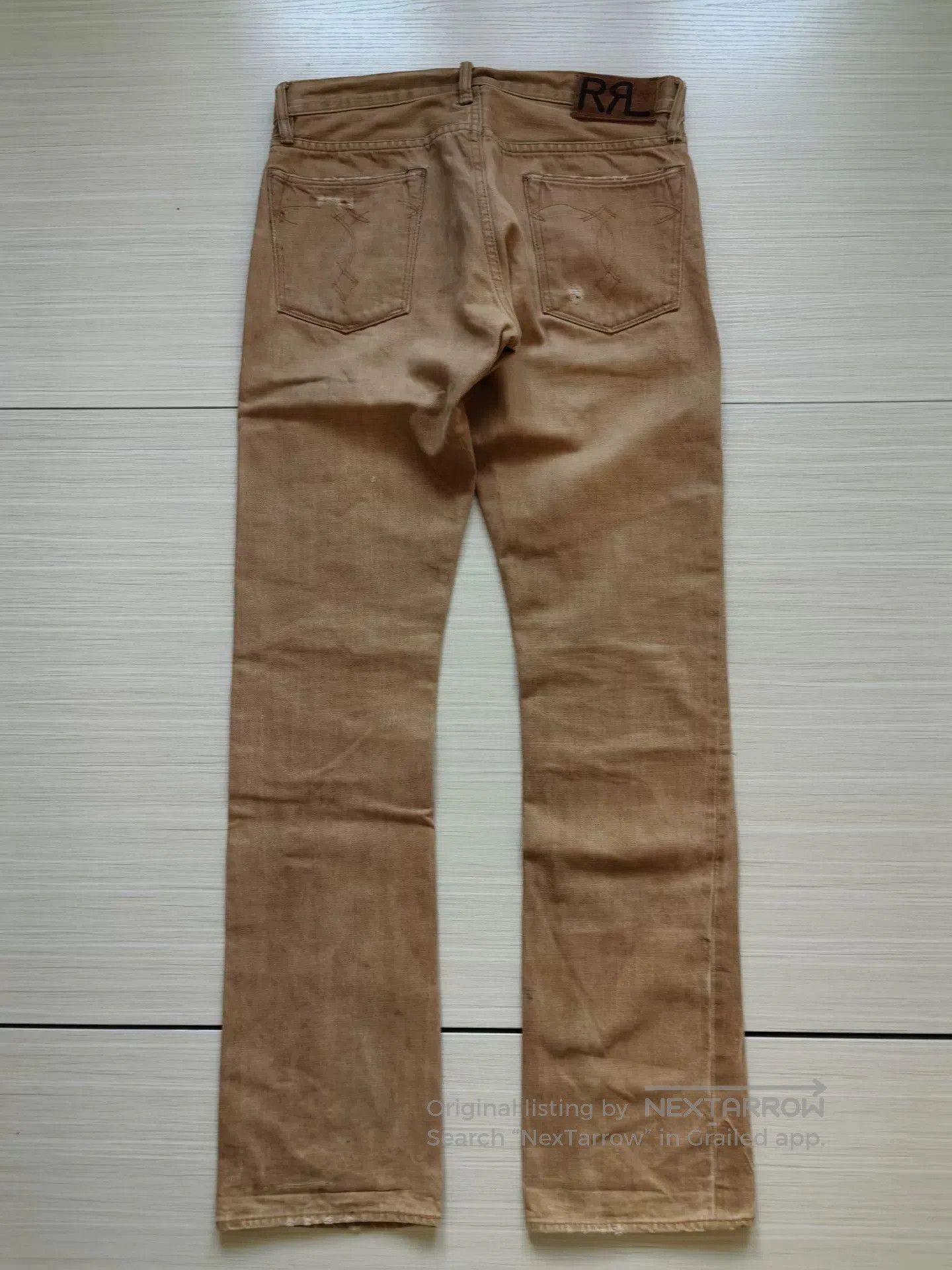 RRL Ralph Lauren RRL Vintage Denim Trouser Boots Pants. Size US 30 / EU 46 - 2 Thumbnail