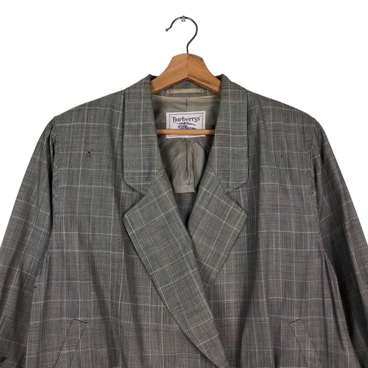 Burberry 🔥Vintage Burberrys Bomber Jacket Tartan Design Size US M / EU 48-50 / 2 - 3 Thumbnail