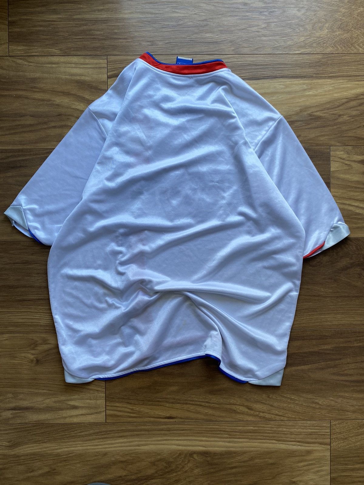 Umbro × Vintage Umbro Olympique Lyonnas Vintage Jersey,Y2K,BlockCore Size US L / EU 52-54 / 3 - 6 Thumbnail