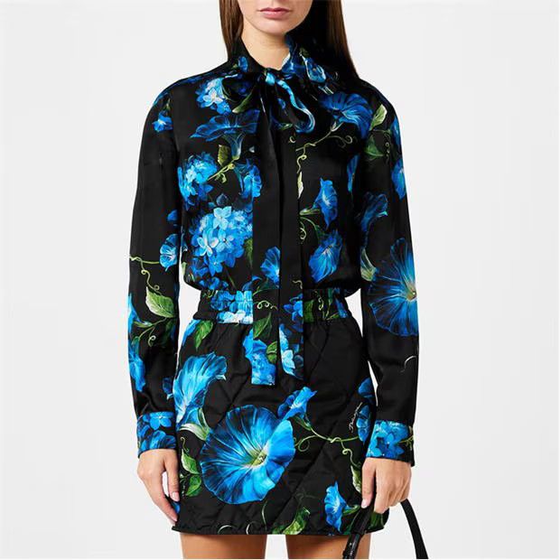 Dolce & Gabbana o1g2r1mq1024 Print Shirt in Multicolor Size S / US 4 / IT 40 - 4 Thumbnail