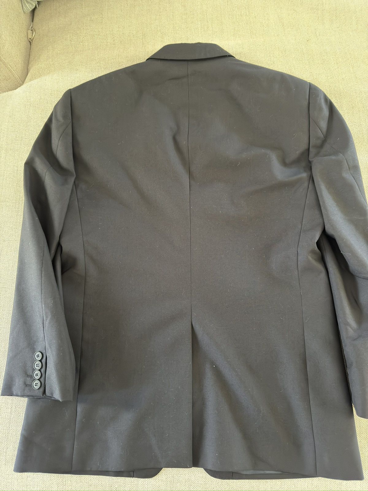 Burberry Burberry Made in Italy Black Single Breasted Wool Jacket 40S Size 40S - 20 Thumbnail