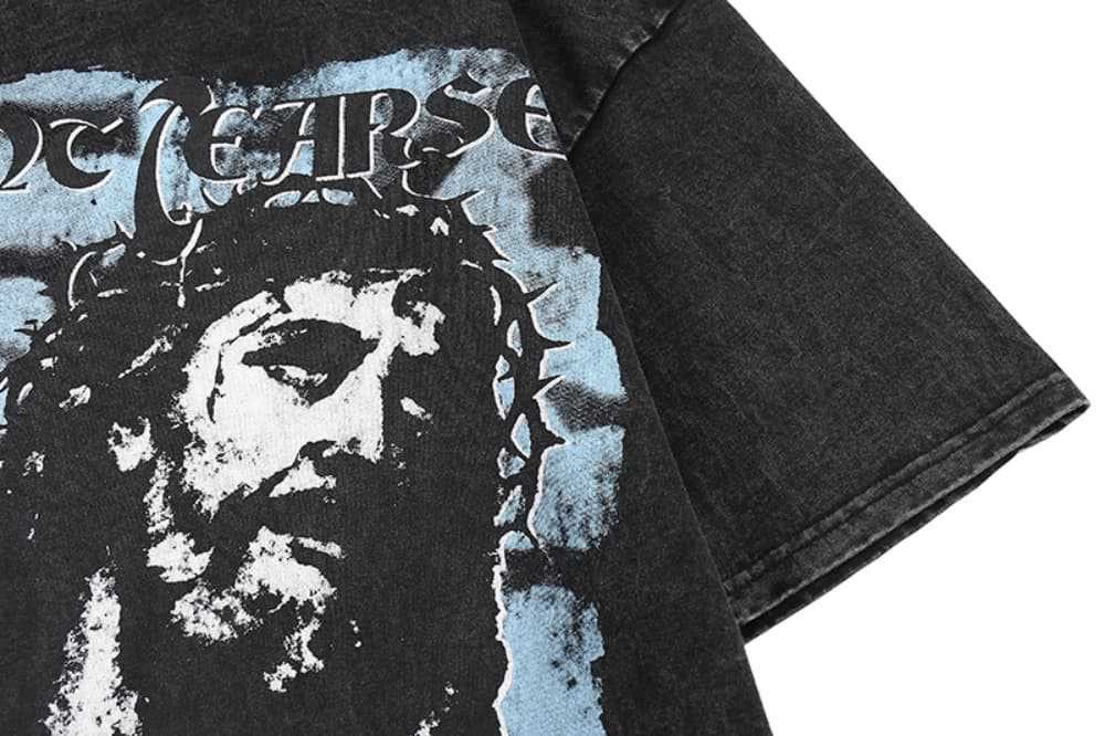 Japanese Brand × Vintage Retro character print washed men's casual distressed tee Size US L / EU 52-54 / 3 - 6 Thumbnail