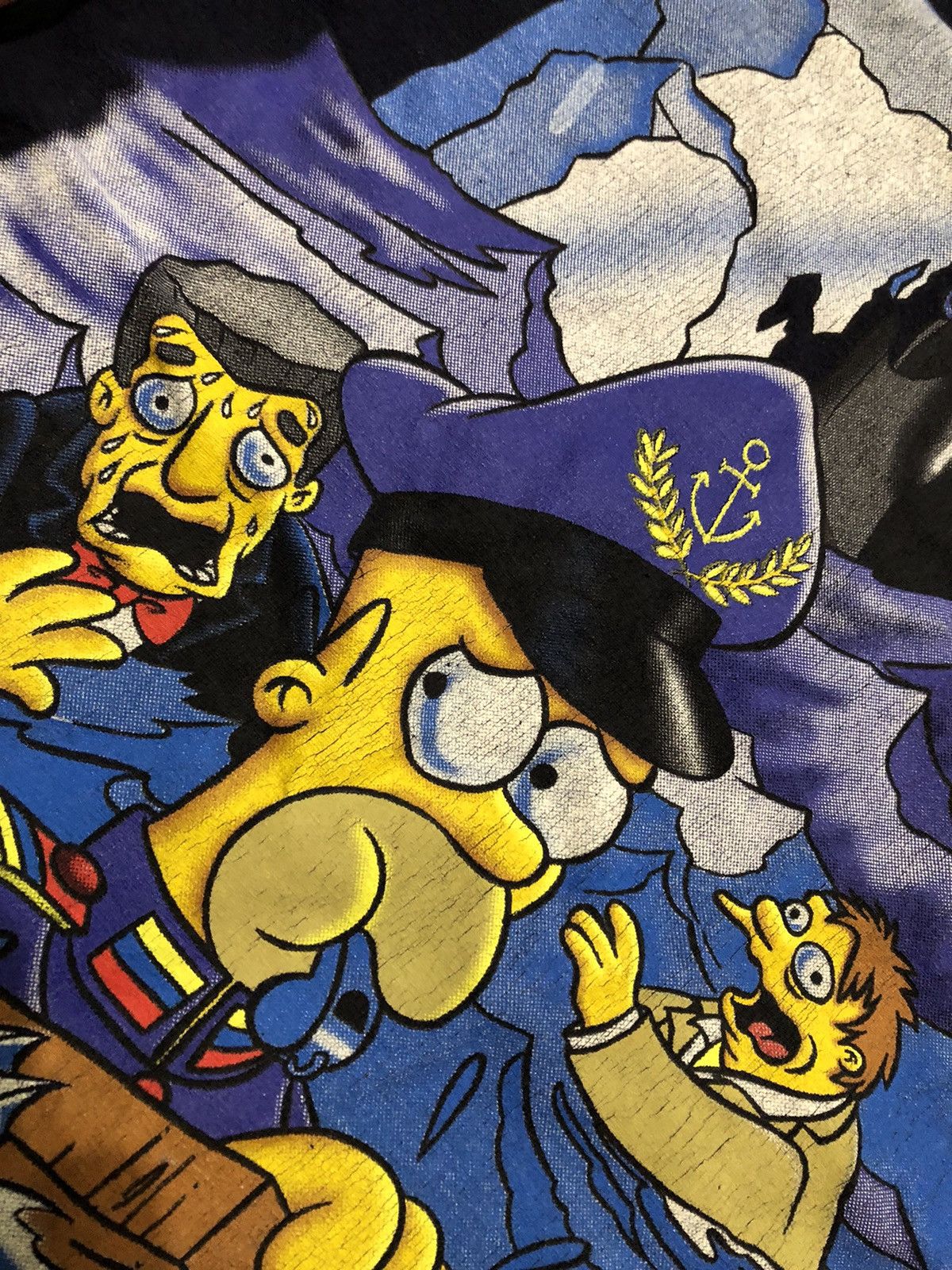 Cartoon Network Vintage 1998 Titanic 'Homer Was There' T Shirt Cartoon 90's Size US M / EU 48-50 / 2 - 3 Thumbnail