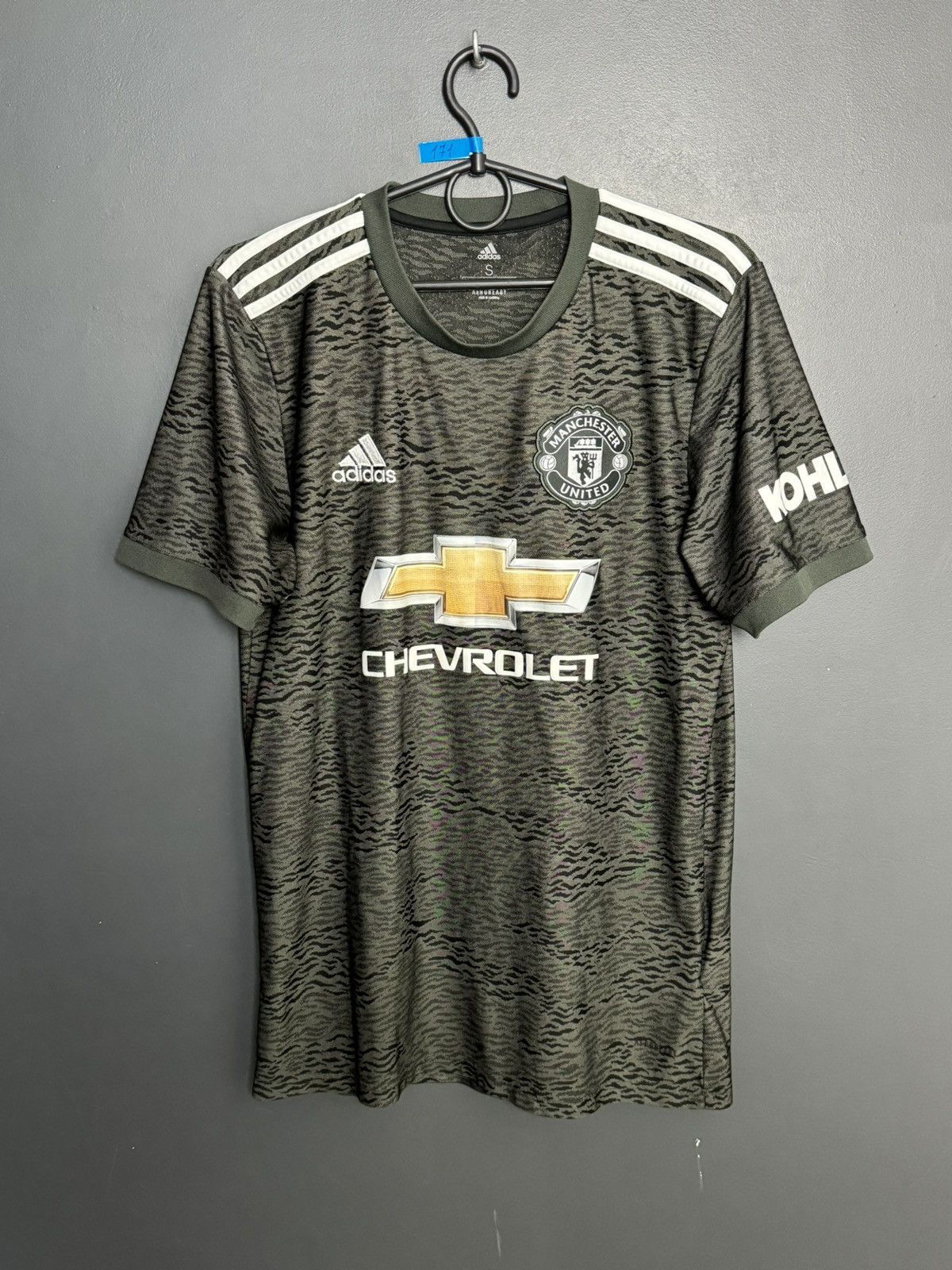 Adidas Manchester United 20/21 Away Football Jersey T-Shirt Size US S / EU 44-46 / 1 - 1 Thumbnail