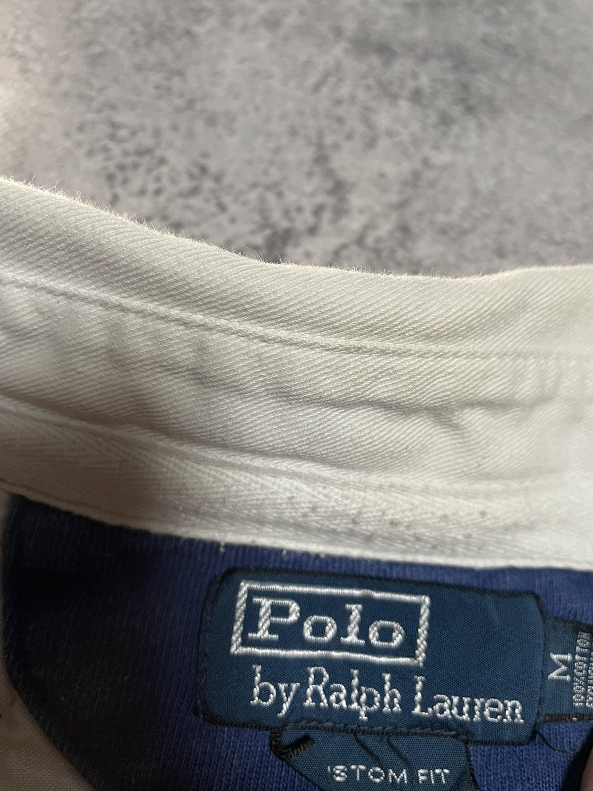 Polo Ralph Lauren Vtg Polo Ralph Lauren 90s Heavyweight Striped Rugby LS Size US M / EU 48-50 / 2 - 4 Thumbnail
