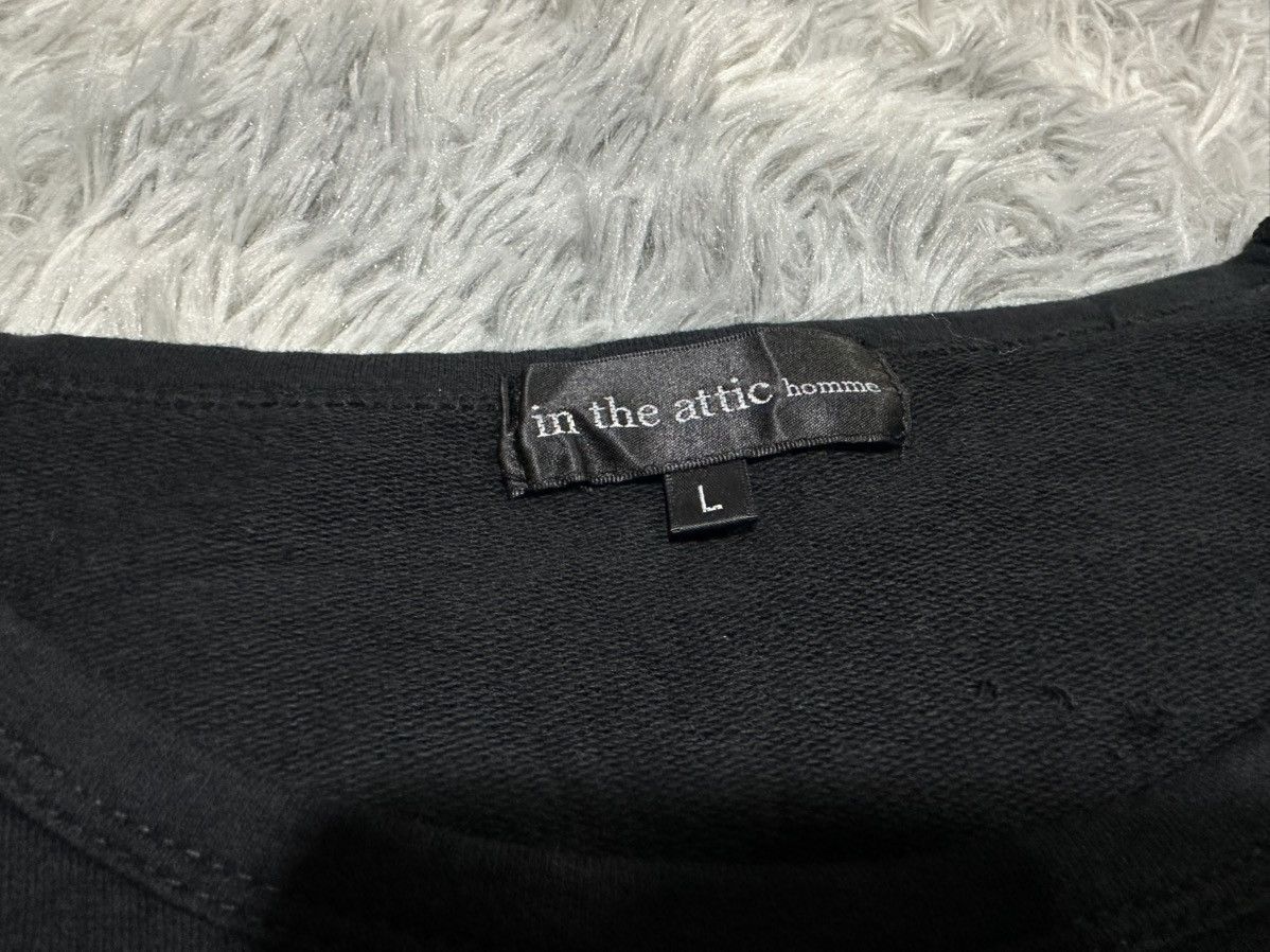 In The Attic 🔥Sick Y2K In The Attic Homme Distressed Ls Shirt Goth Punk Size US L / EU 52-54 / 3 - 7 Thumbnail