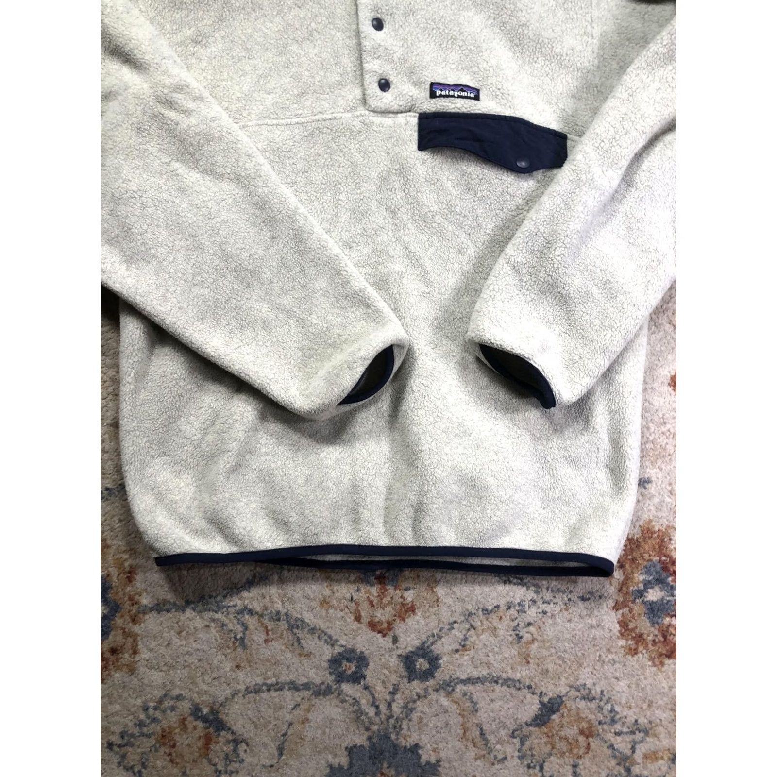 Patagonia Patagonia Jacket Mens Small Gray Synchilla Fleece 1/4 Snap Pullover Outdoor Size US S / EU 44-46 / 1 - 5 Thumbnail