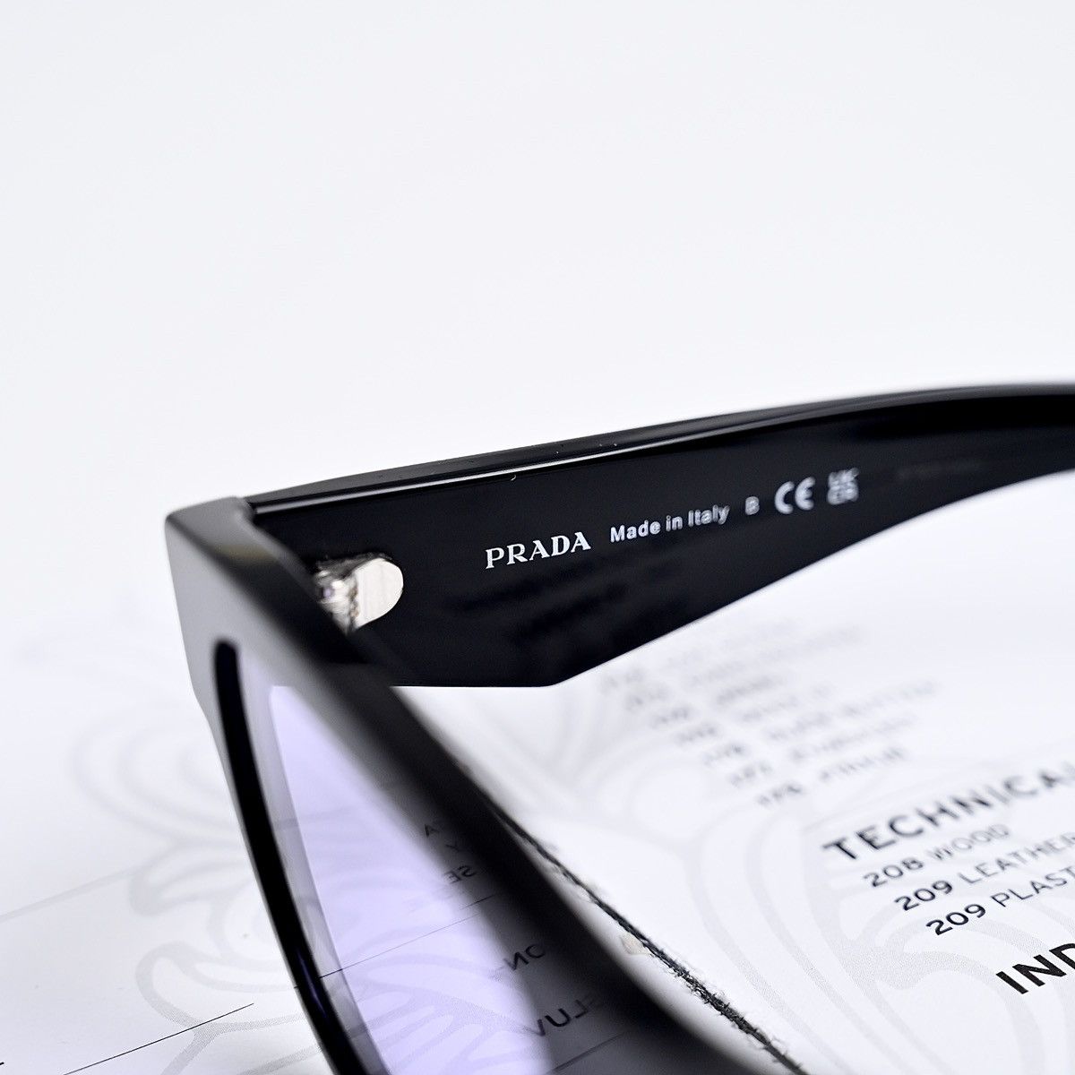 Prada PRADA 0PR B09S SUNGLASSES Size ONE SIZE - 4 Thumbnail