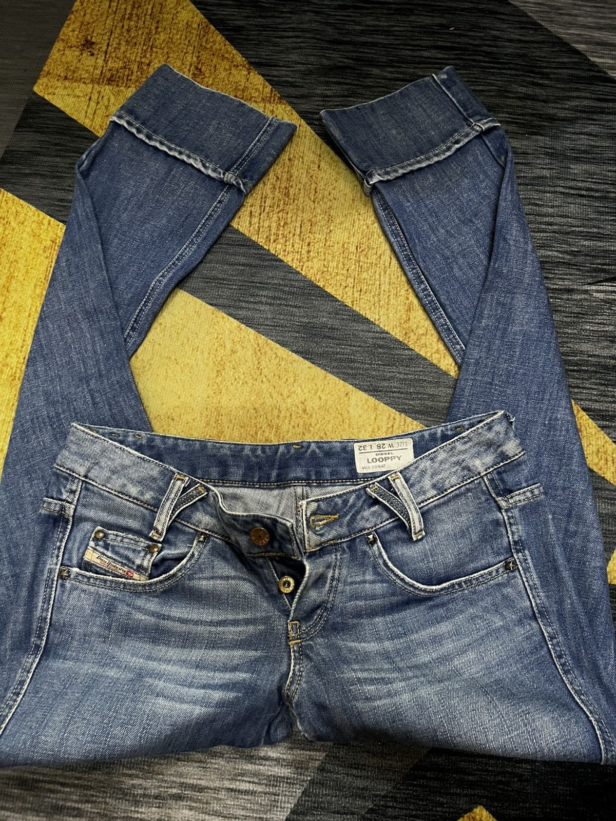 Diesel 2000s DIESEL LOOPPY flared folds #H5 Size 28" / US 6 / IT 42 - 7 Thumbnail