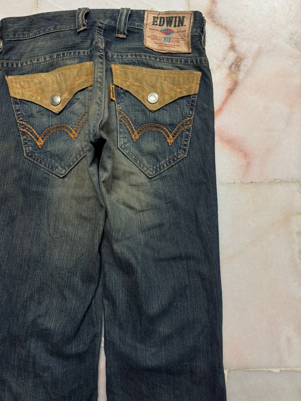 Edwin 💥Flare💥Vintage Edwin XV Insane Rusty Mudwash Bootcut Jeans Size US 29 - 16 Thumbnail