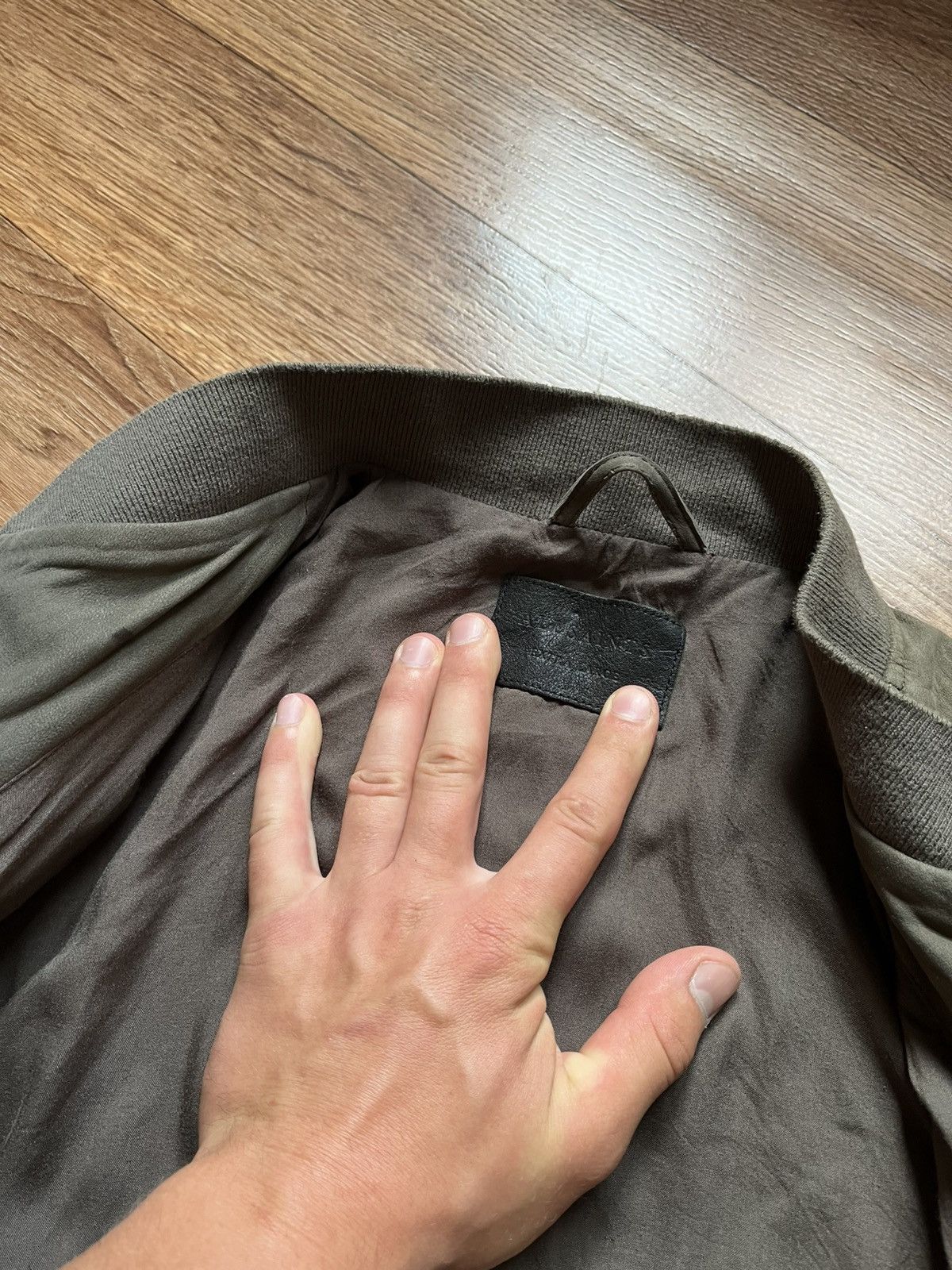 Allsaints All Saints Two-Tone Suede Bomber Jacket Size US M / EU 48-50 / 2 - 6 Thumbnail