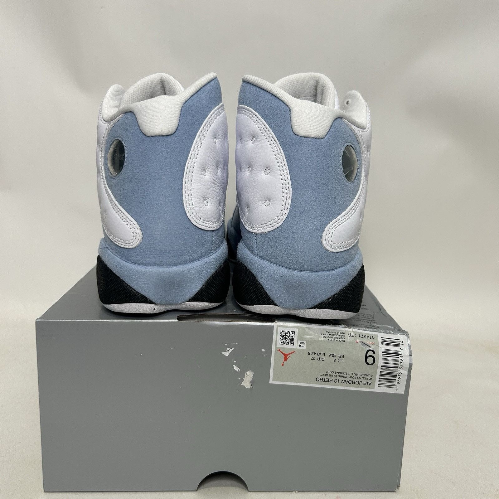 Nike Nike Air Jordan 13 Retro “Blue Grey” Size US 9 / EU 42 - 4 Thumbnail