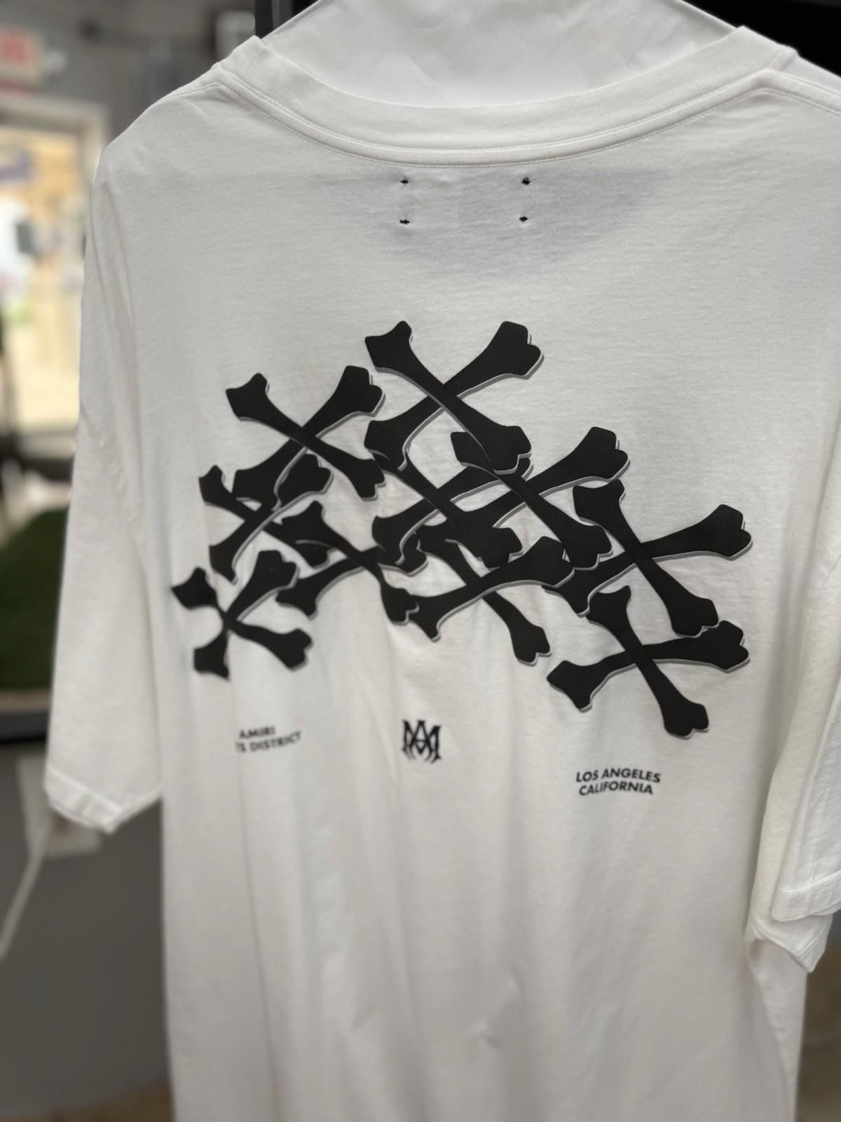 Amiri Size XXL - Amiri Tee White Shirt Logo 100% Authentic Size US XXL / EU 58 / 5 - 7 Thumbnail