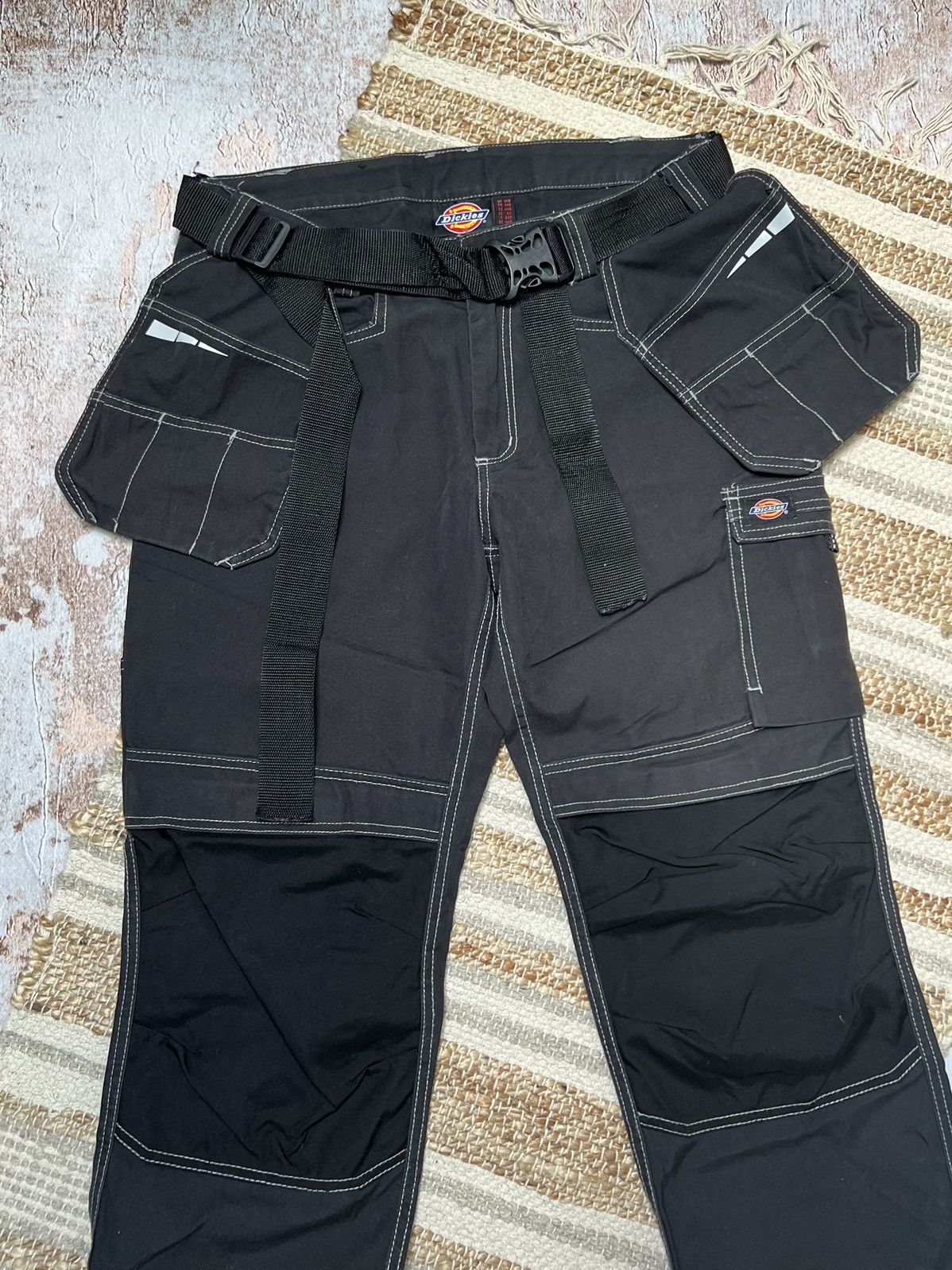 Dickies × Seditionaries Dickies super rare belted cargo worker pants Size US 34 / EU 50 - 5 Thumbnail