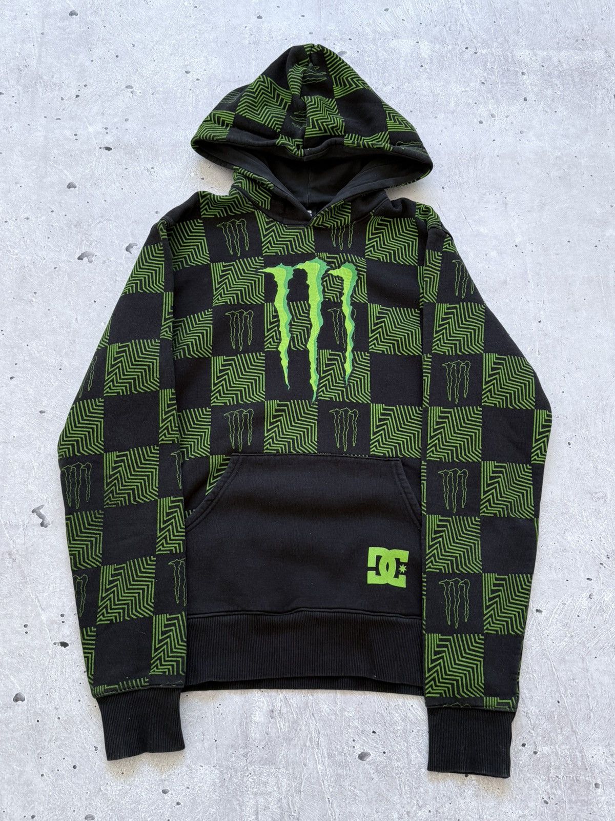 Vintage Y2K Monster Energy Dc Shoes Hoodie