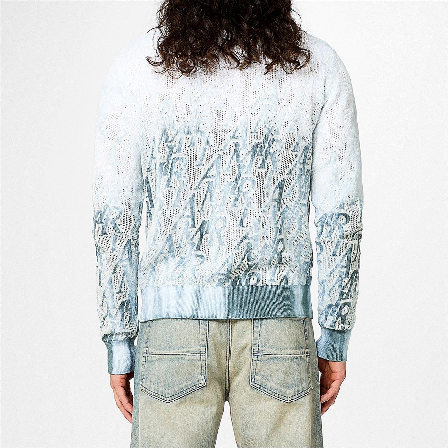 Amiri AMIRI All-Over Logo Jumper Size US XL / EU 56 / 4 - 4 Thumbnail
