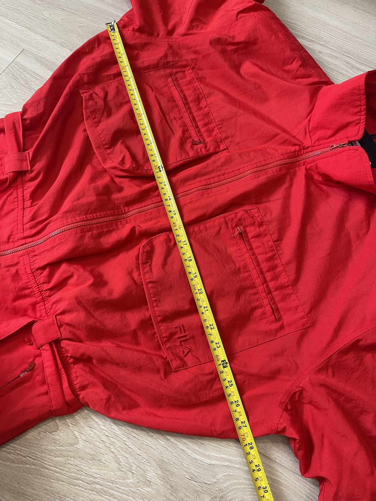Fila 🔥1990s Archive Fila Jumpsuit overall thinsulate red L Size US 34 / EU 50 - 10 Thumbnail