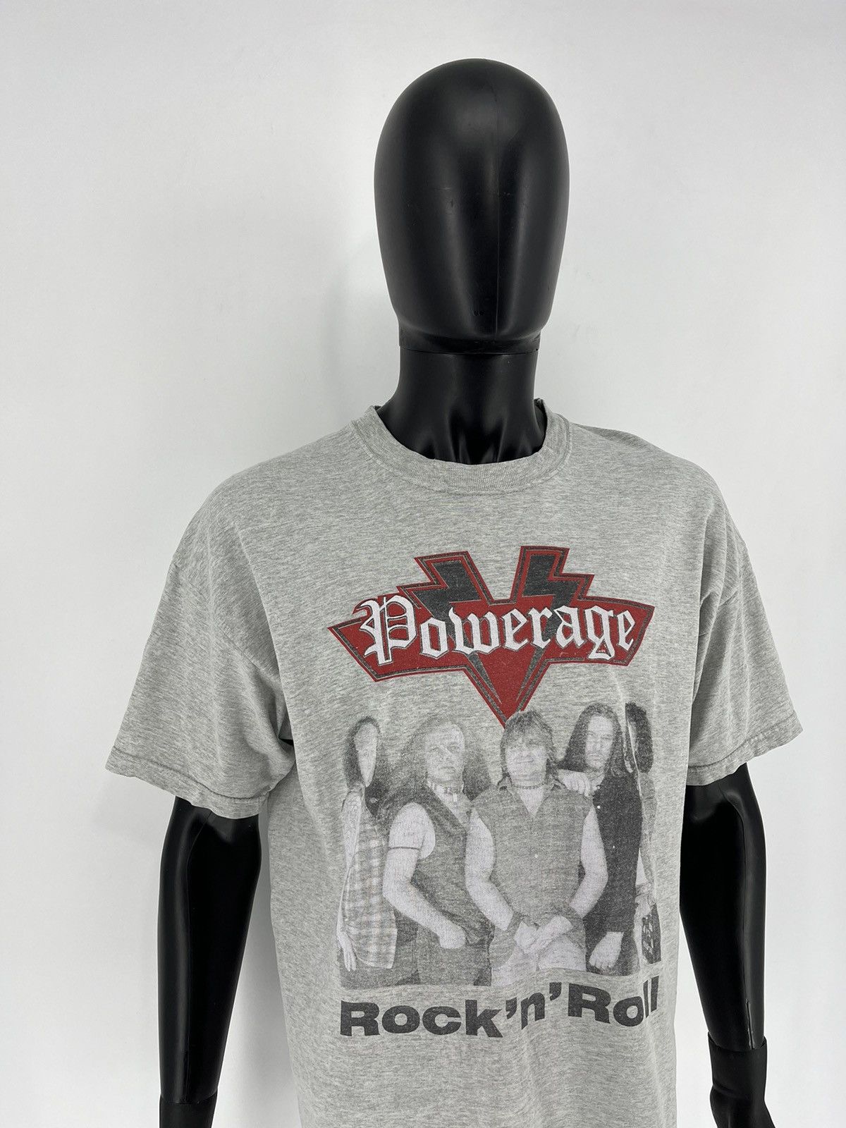 Band Tees × Vintage Vintage 90s AC/DC Powerage Tshirt Big Logo Band Tee Size US XL / EU 56 / 4 - 3 Thumbnail