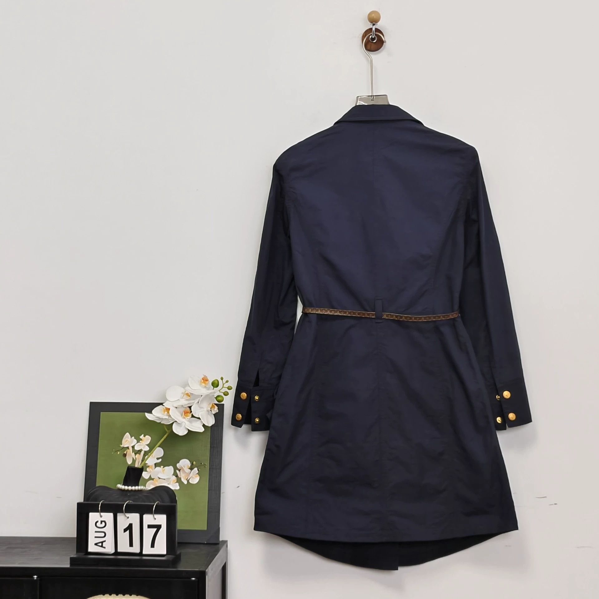 dress coats for winter Women's Wool Coat Double Breasted Pea Coat Long Trench Coat Size:5X-Large/21-21.5 Neck/36-37 Sleeve Winter Coat for Women 20off-fpdresses-oct NWT Disney Store Princess