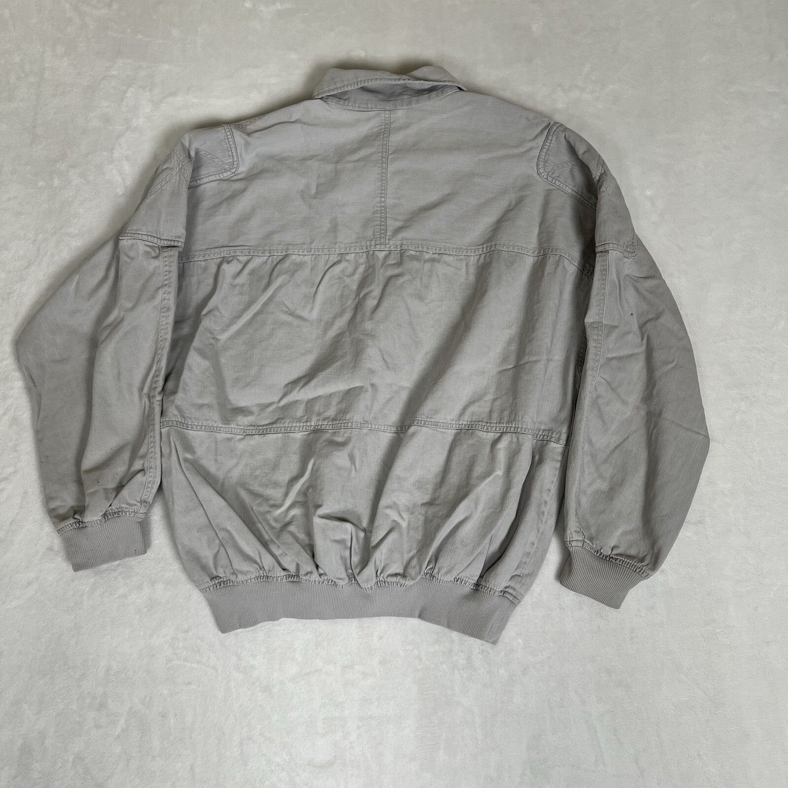 Gotcha Vintage Gotcha Jacket Size Medium Gray Collared 90s Surf Ska Size US M / EU 48-50 / 2 - 12 Thumbnail