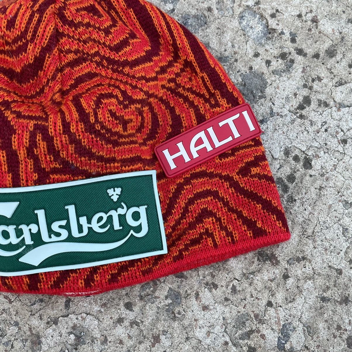 Hysteric Glamour Vintage Hat Halti Carlsberg Y2K Sport 90s USA Size ONE SIZE - 6 Thumbnail