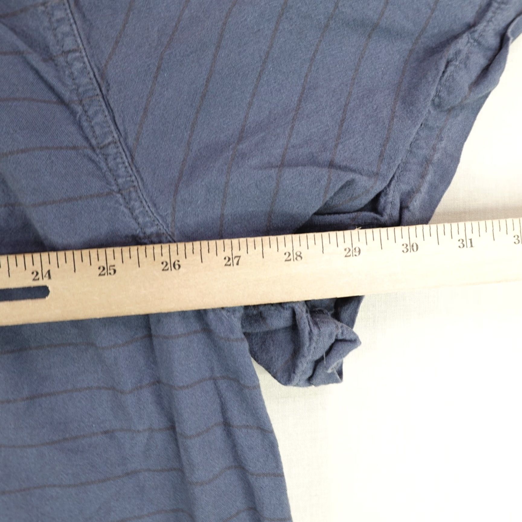 Carhartt VINTAGE Carhartt Shirt Mens 2XL Blue Striped Twill Button-Up Workwear Regular Fit Mens Size US XXL / EU 58 / 5 - 6 Thumbnail
