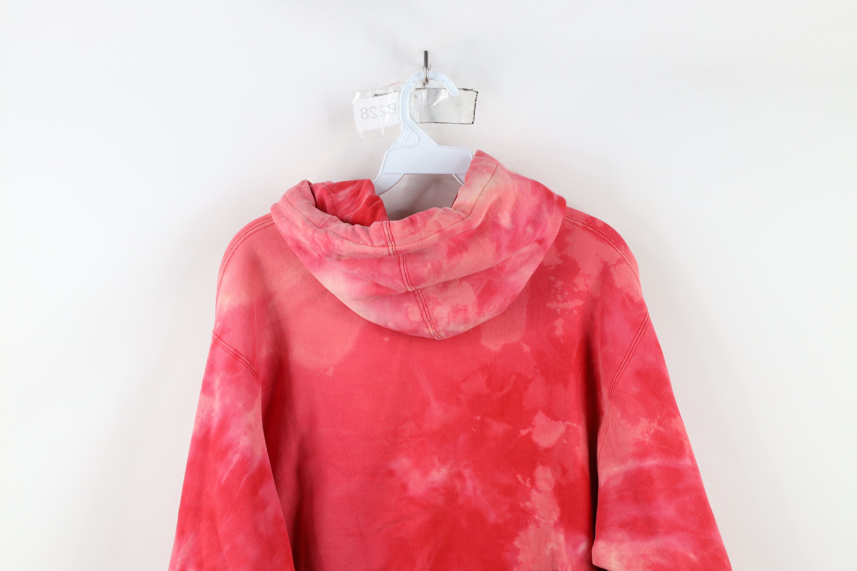 Vintage Vintage 90s Spell Acid Wash Ohio State University Hoodie Red Size US M / EU 48-50 / 2 - 13 Thumbnail