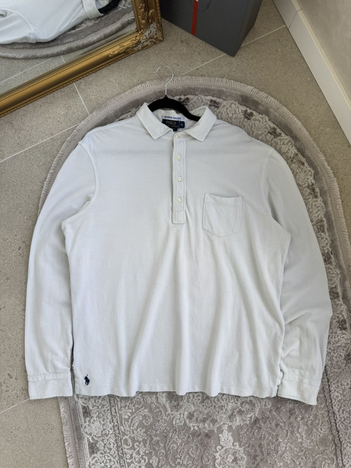 Polo Ralph Lauren Polo Ralph Lauren 00’s Henley Neck Cut & Sewn Long Sleeve Xl Size US XL / EU 56 / 4 - 2 Thumbnail