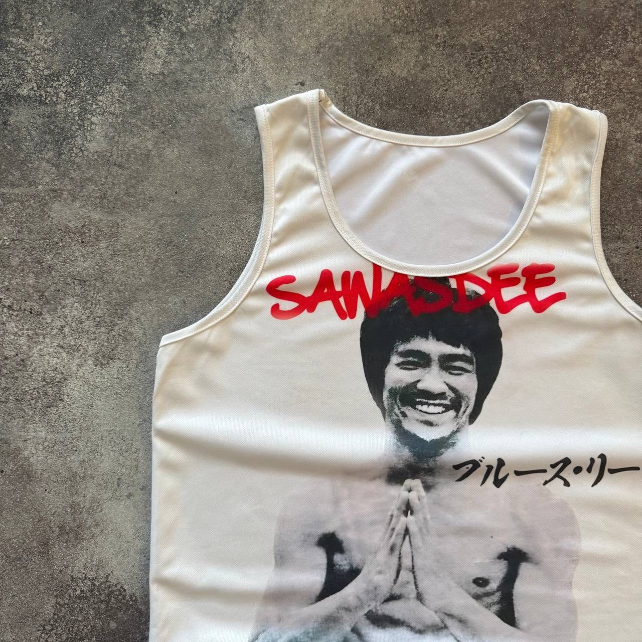 If Six Was Nine Bruce Lee «ПРАВИЛА ЖИЗНИ» Vintage Tank Top Size US S / EU 44-46 / 1 - 3 Thumbnail