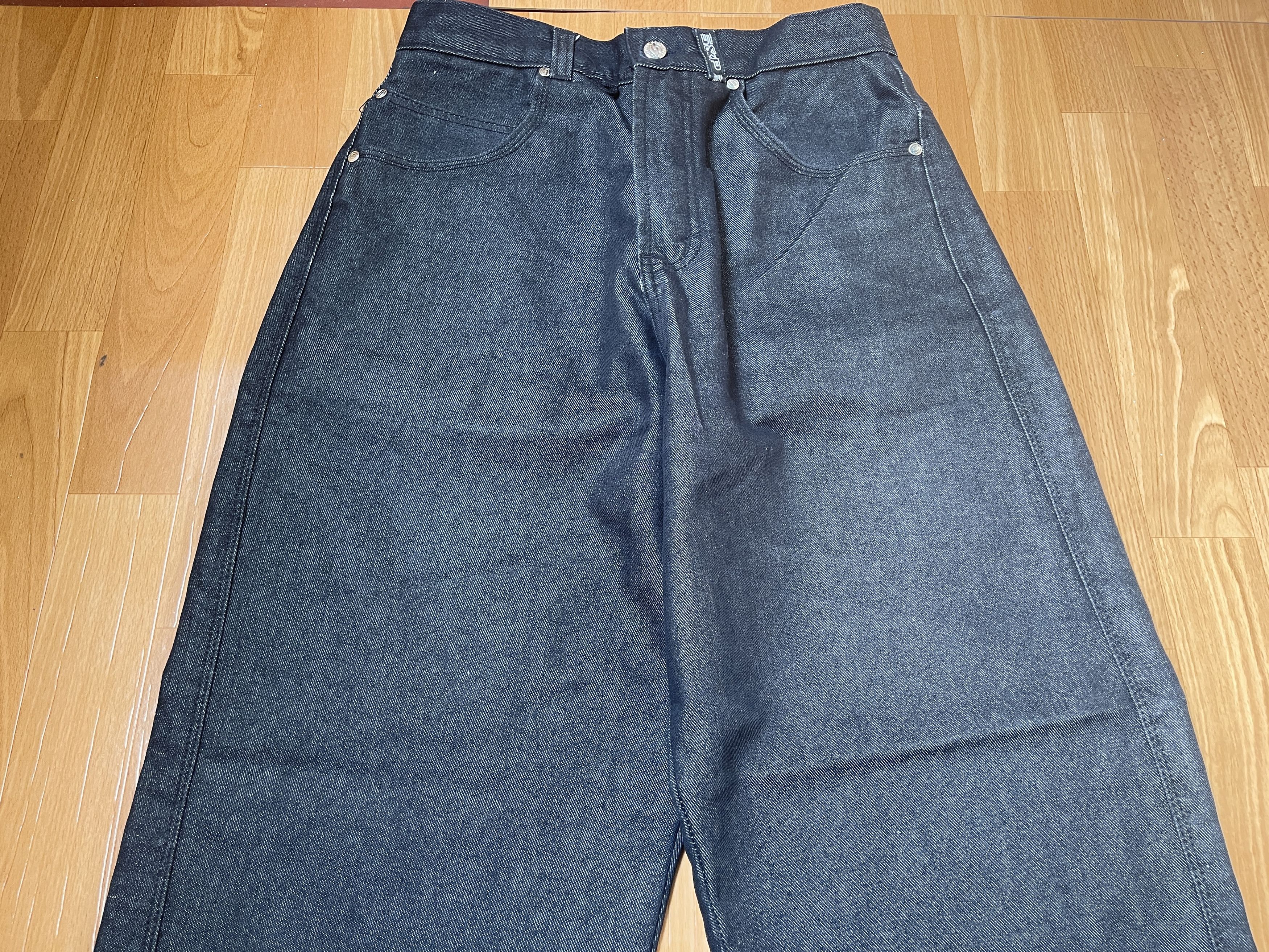 Southpole Southpole jeans, shiny gray silver vintage baggy, 90s Y2K 28 Size US 28 / EU 44 - 6 Thumbnail