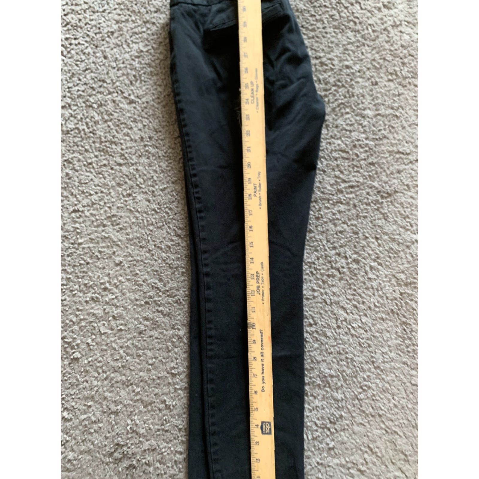 Vintage NEW YORK & COMPANY Women's Pants Size 8 Black Flat Front Ankle Cropped Stretch Workwear Size US 8 / IT 38 - 6 Thumbnail