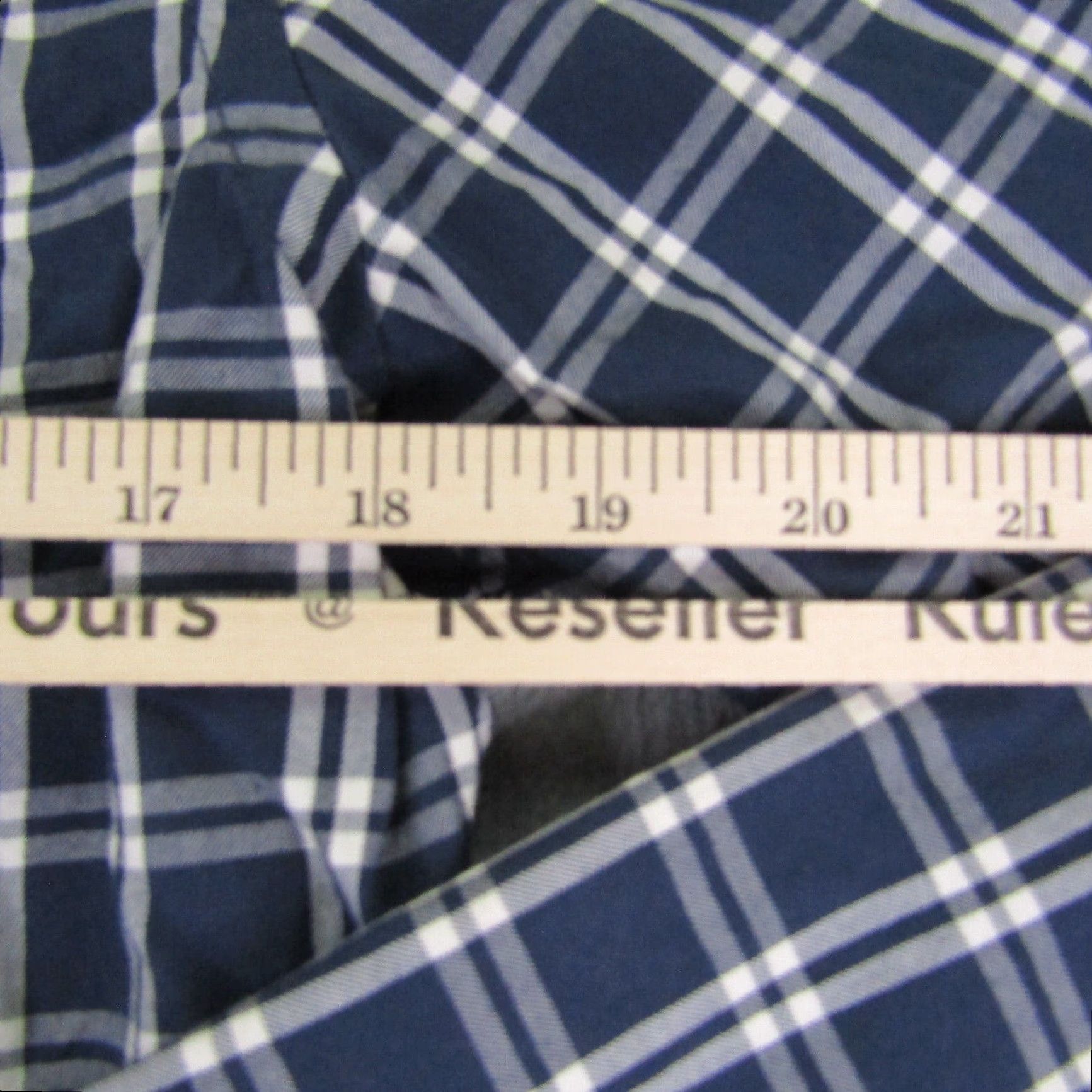 Abercrombie & Fitch VINTAGE Abercrombie & Fitch Men's Shirt Large Blue White Plaid Casual Preppy Button-Down Size US M / EU 48-50 / 2 - 6 Thumbnail