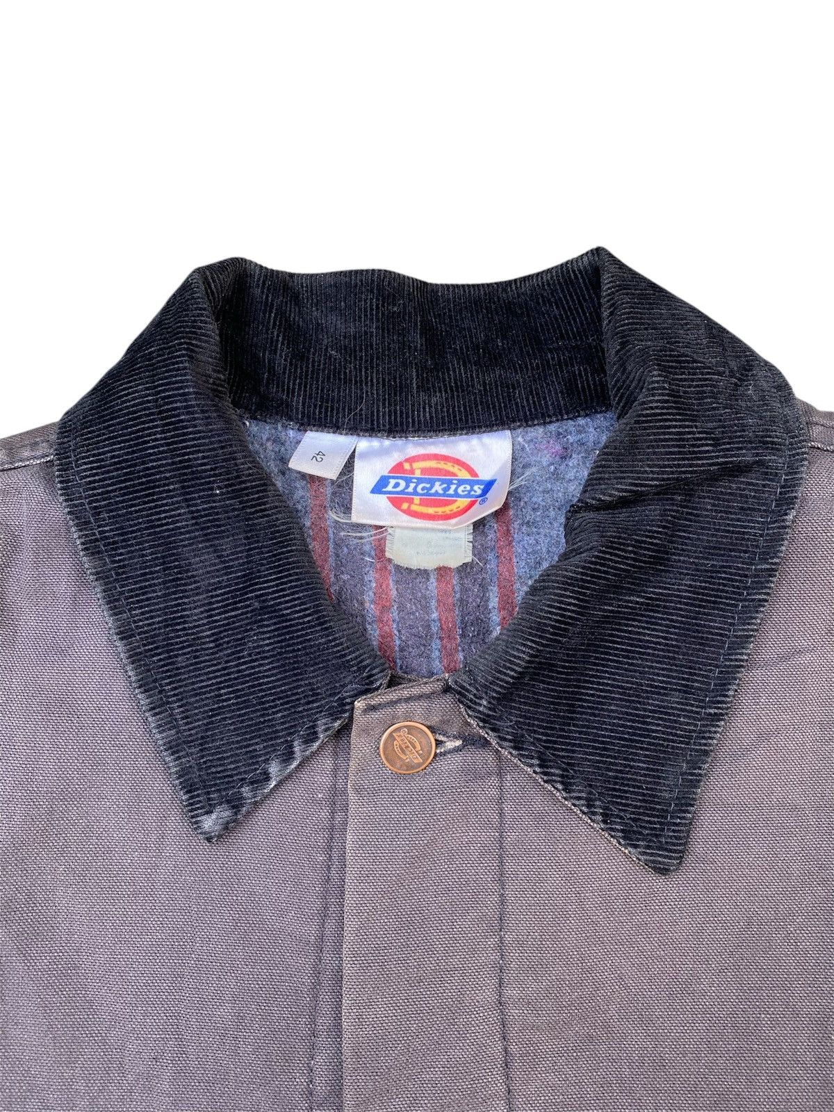 Dickies × Vintage Vintage Dickies Blanket Lined Chore Coat Jacket Size US XL / EU 56 / 4 - 4 Thumbnail
