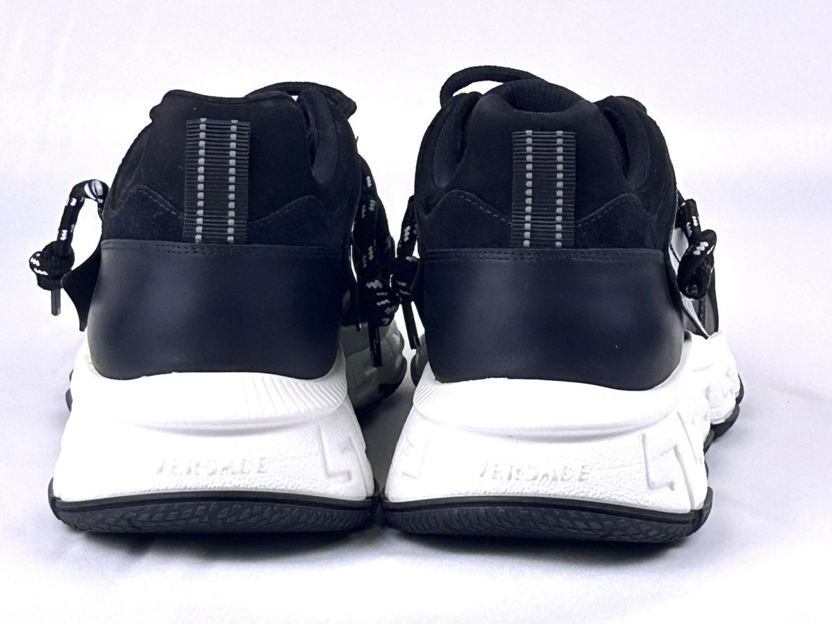 Versace Versace Trigreca Sneakers EU44/US11 Black Suede Italy Size US 11 / EU 44 - 5 Thumbnail