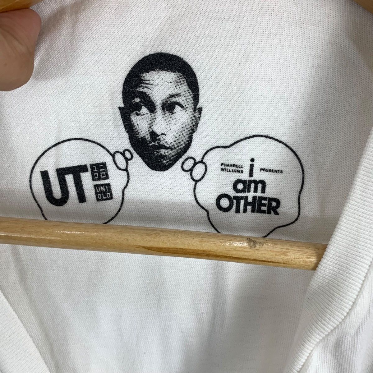 Uniqlo PHARRELL WILLIAMS x UNIQLO Different Special Tee Shirt Top Size L / US 10 / IT 46 - 9 Thumbnail