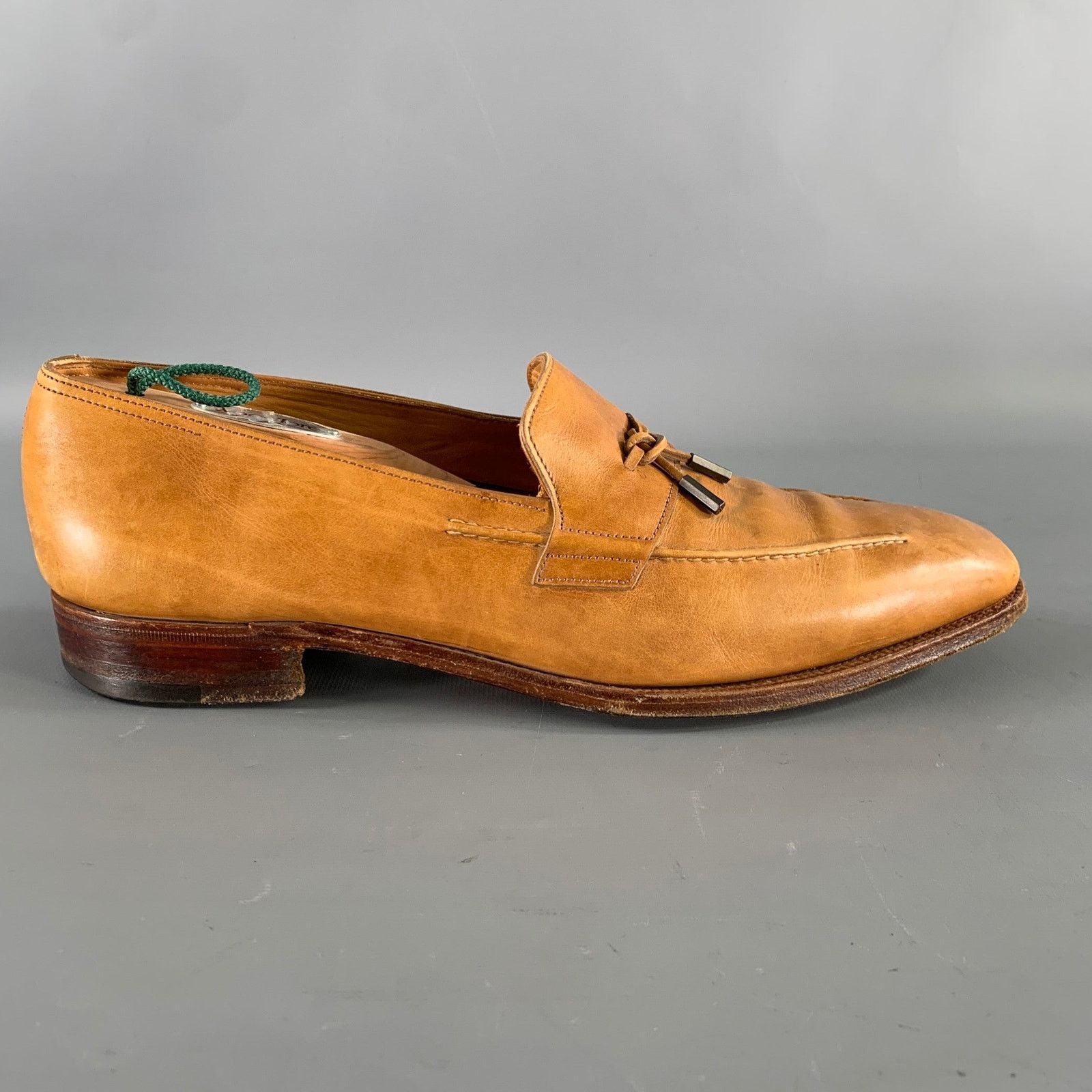 John Lobb JOHN LOBB Size 9.5 Tan Leather Tassels Loafers Size US 9.5 / EU 42-43 - 2 Thumbnail