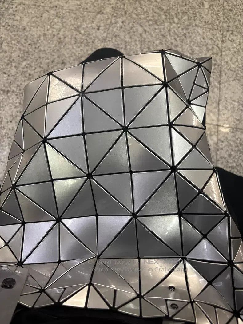 Issey Miyake Issey Miyake Six-compartment Silver Tote Bag Size ONE SIZE - 1 Thumbnail