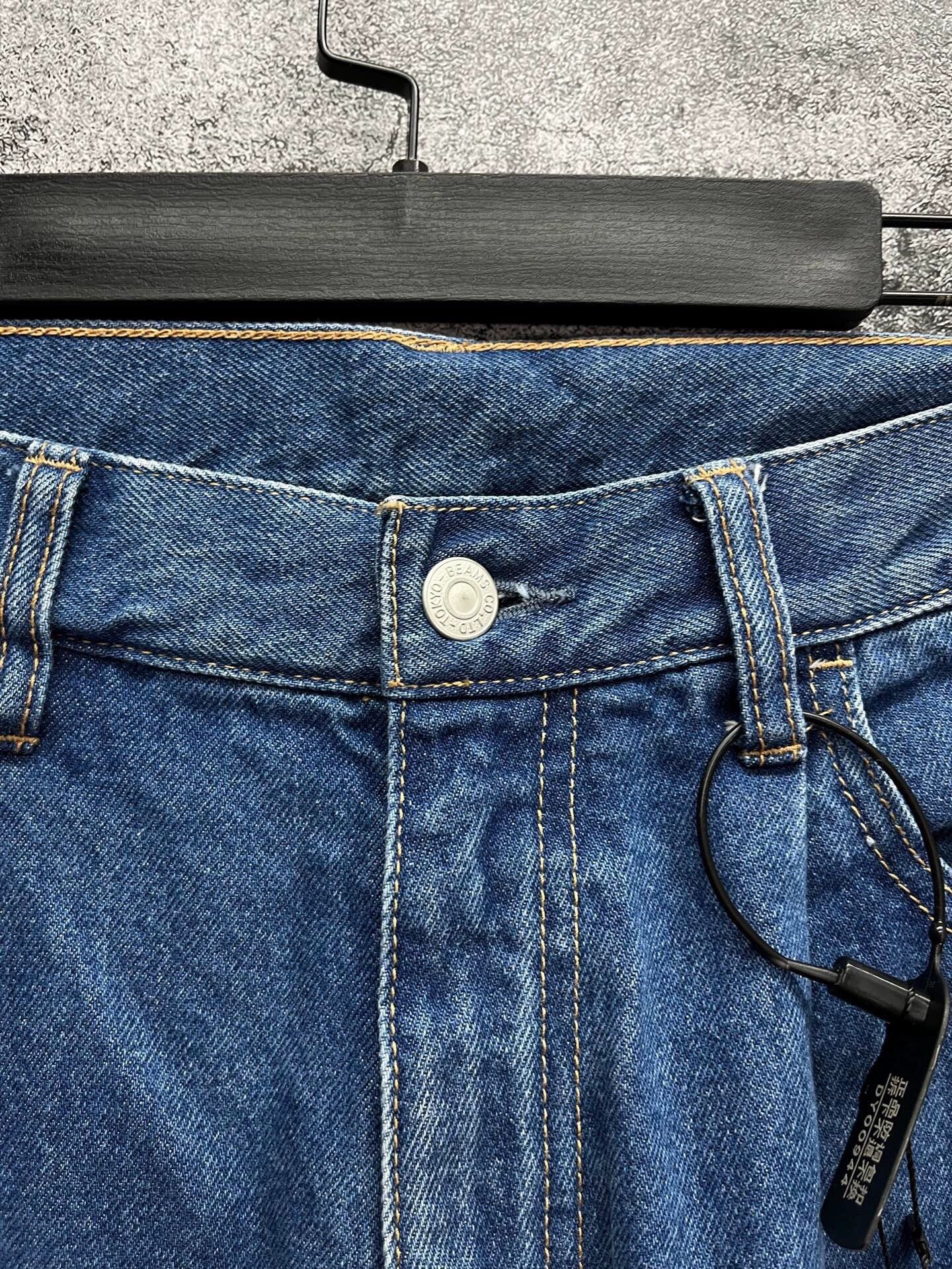 Other BEAMS Vintage Washed Tapered Jeans S Size 26" / US 2 / IT 38 - 4 Thumbnail