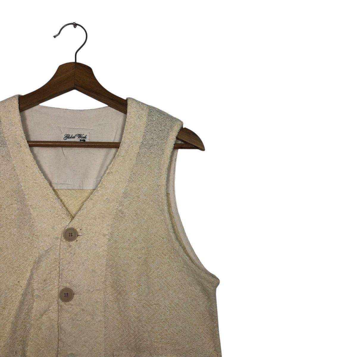 Japanese Brand 🔥VINTAGE WAIST VEST JACKET GLOBAL WORK RILEX ISSEY MIYAKE Size US L / EU 52-54 / 3 - 6 Thumbnail