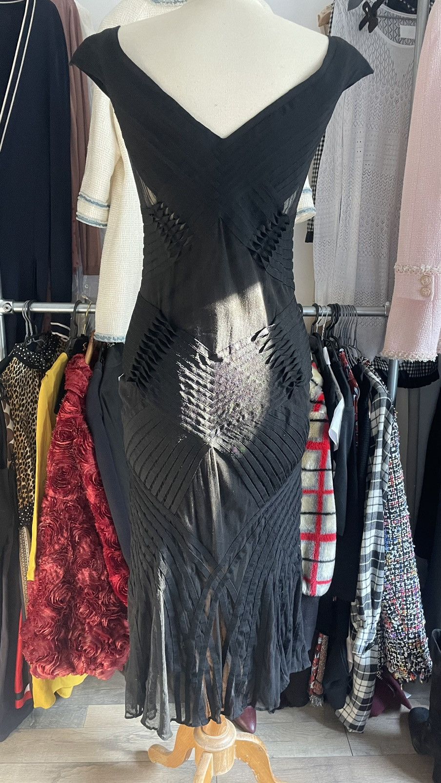 Dior × John Galliano Christian Dior by John Galliano mesh dress Size L / US 10 / IT 46 - 5 Thumbnail