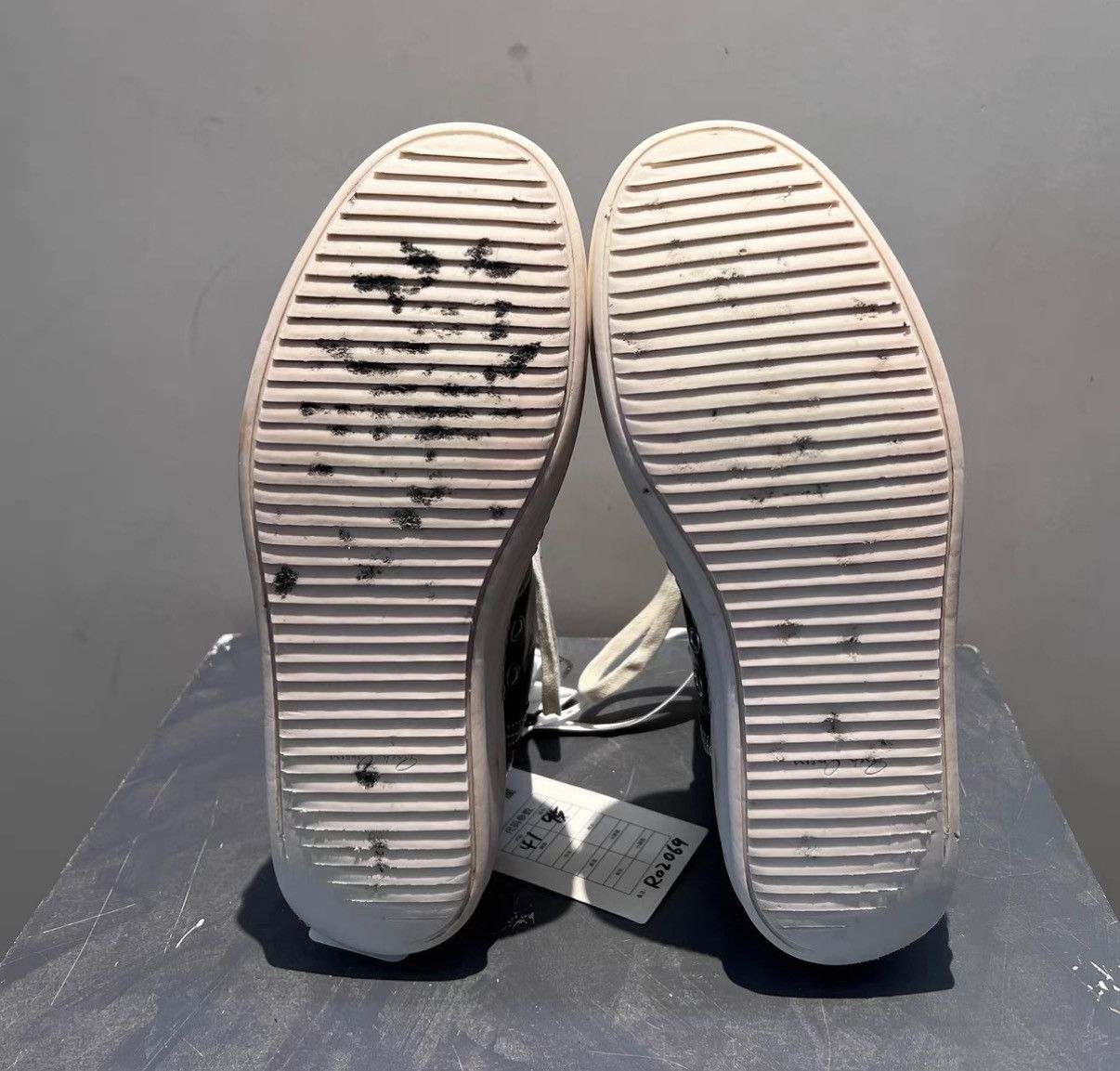 Rick Owens Rick Owens High-Top Converse-Inspired Sneakers Size US 8 / EU 41 - 6 Thumbnail