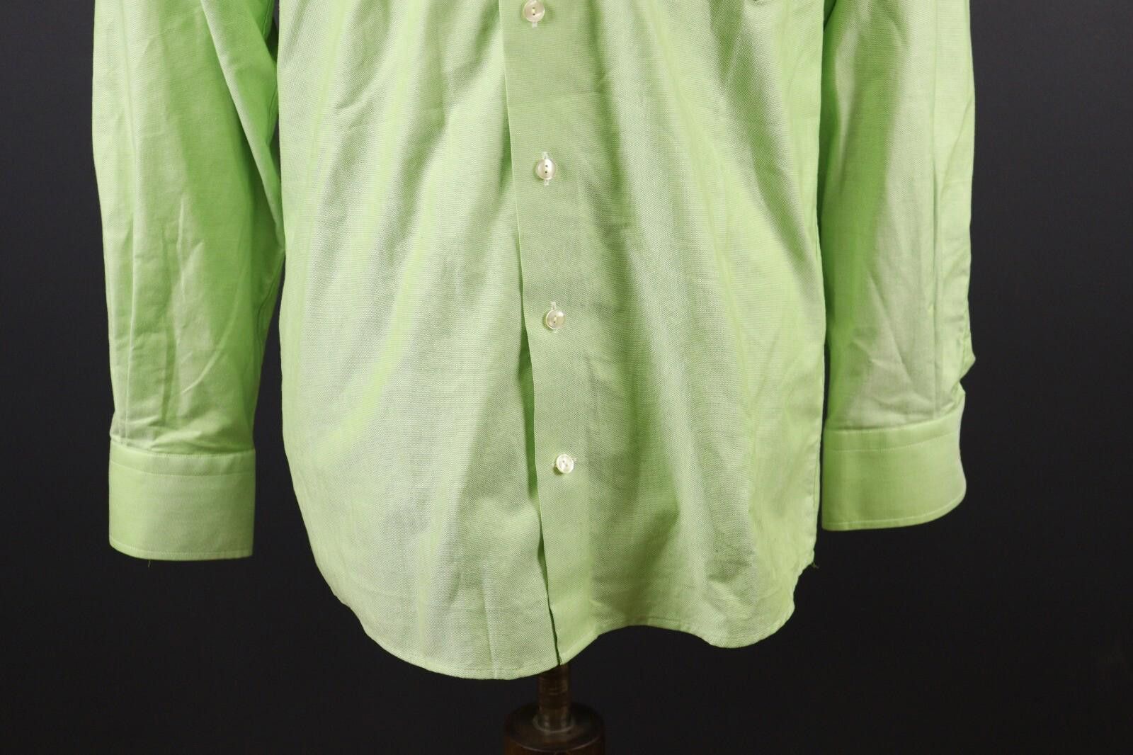 Eton Eton Ganghester 1928 Green Button Down Shirt Size 40 / 15 Size US M / EU 48-50 / 2 - 3 Thumbnail