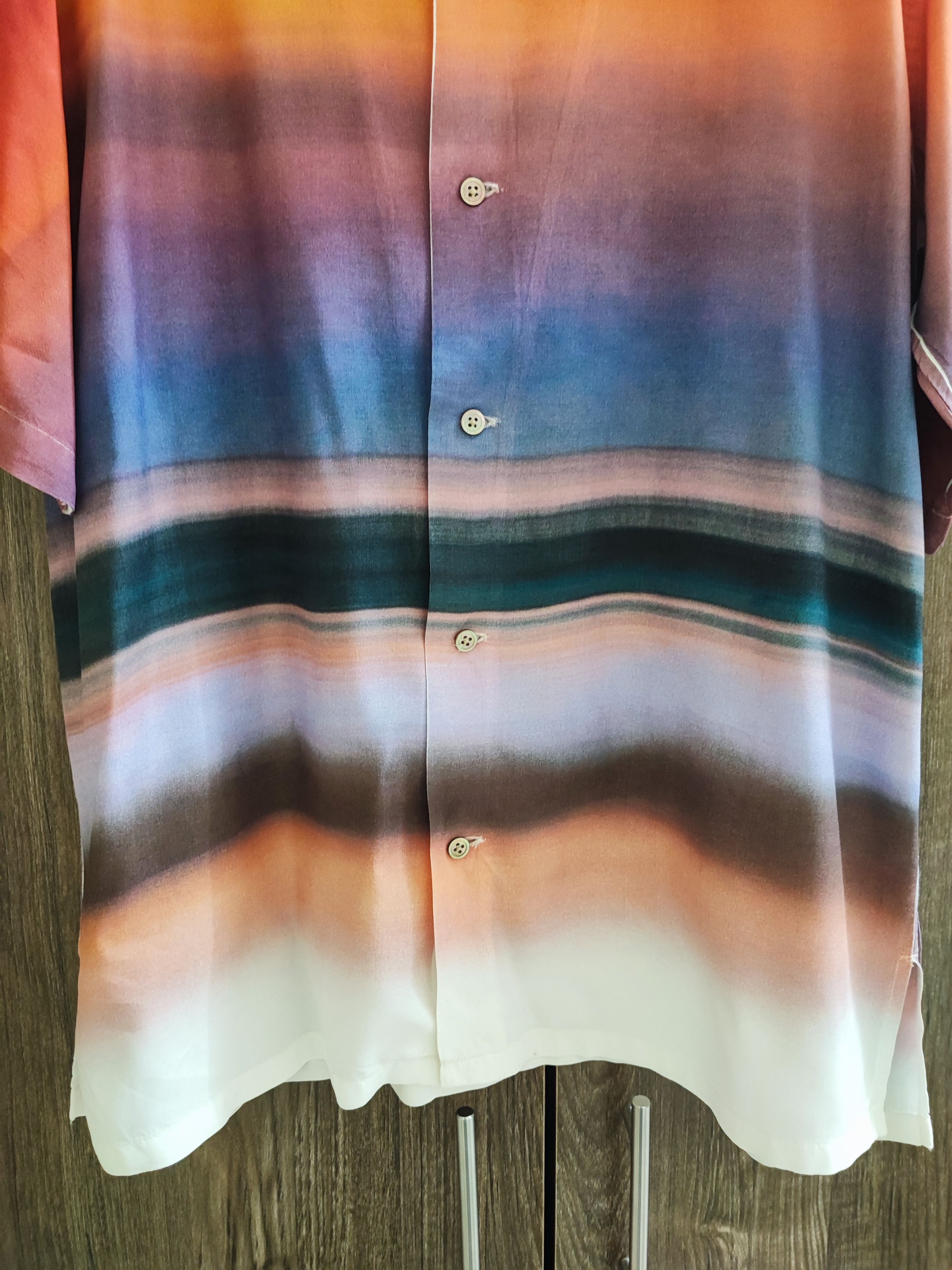 Ambush Design Ambush Sunset Print Short Sleeve Rayon Shirt Size US S / EU 44-46 / 1 - 4 Thumbnail